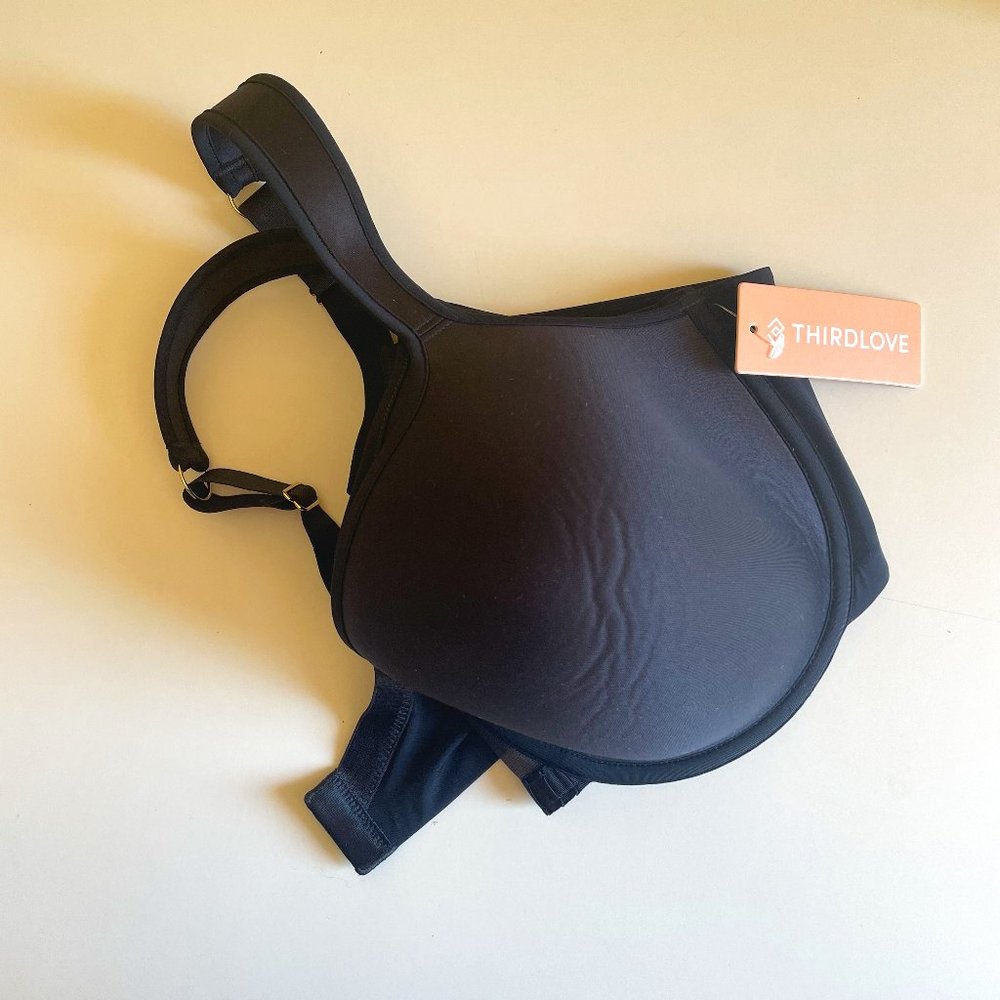 Thirdlove, 24/7 Perfect Coverage bra (black, 40D)